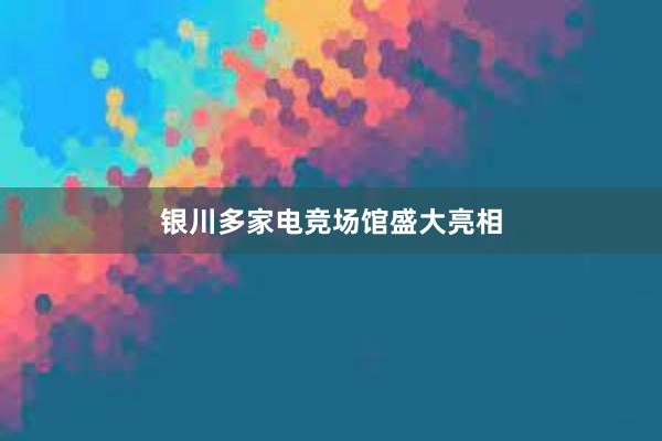 银川多家电竞场馆盛大亮相